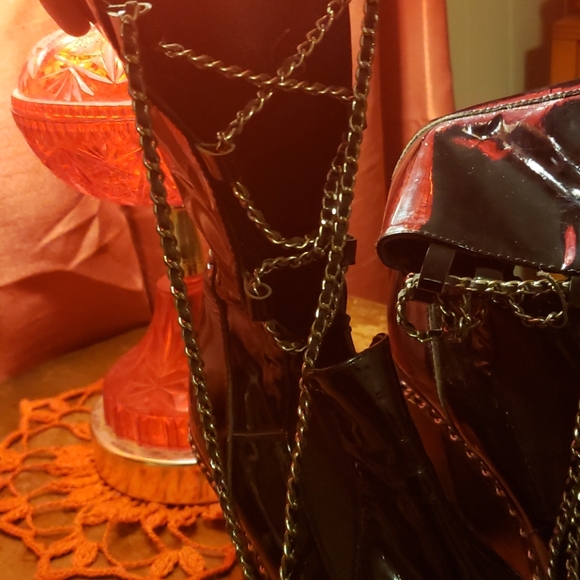 Chain boots size 8 - Picture 4 of 6